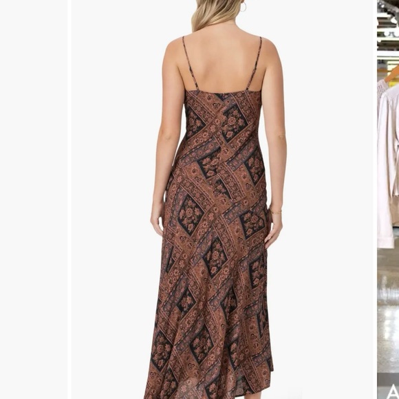 NWT Paige viejo dress - size 2 asymmetrical boho print dress - Picture 16 of 16